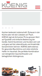 Mobile Screenshot of koenigworld.com